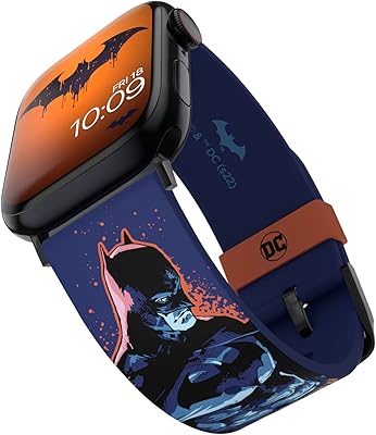 Ensemble de bracelets de montre intelligente dc comics - sous licence officielle, compatible