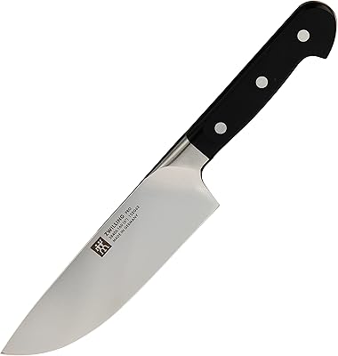 Couteau de chef large zwilling kitchen zg pro, noir/argent, 16 cm