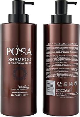 Shampooing capillaire nourrissant et hydratant boza 1000 ml