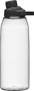 Bouteille d'eau chute mag camelback sans bpa avec tritan renew, 50 oz, transparent