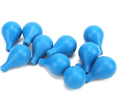 Rimoal 10pcs boule d'aspiration de laboratoire, boule d'aspiration en caoutchouc naturel non toxique