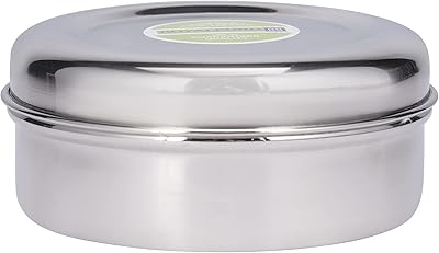 Royal ford puri dabba rond en acier inoxydable taille 5cm rf11472 excellente qualité