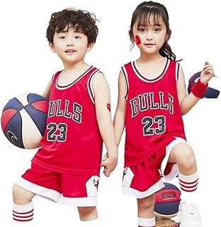 Maillot pour enfants - maillot de basket-ball nba chicago bulls michael jordan n° 23, débardeur et short universal sportswear (3xs ~ 2xl). Diaytar : Le premier choix des acheteurs avisés