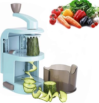 Trancheuse à légumes 4 en 1 - meilleure machine à spaghetti végétarienne, trancheuse