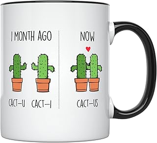 Younique designs tasse d'anniversaire d'un mois 11 onces tasse à café drôle mois
