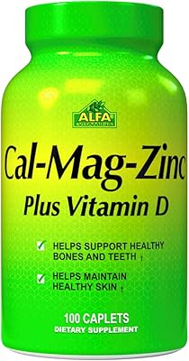 Calcium magnésium zinc plus vitamine d d'alfa vitamins - favorise la santé des os, des articulations, des dents et de la peau - 100 caplets. Diaytar Sénégal : Large gamme, petits prix, grande satisfaction