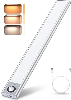 Tdzddys lumière à détecteur de mouvement 3 couleurs tdzddys lumière de placard alimentée