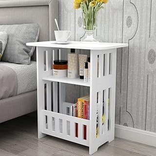 Table d'appoint de lit home taste table carrée pour canapé-lit simple