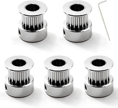 Kit de poulie de courroie de distribution en aluminium gt2, 16 trous, dents
