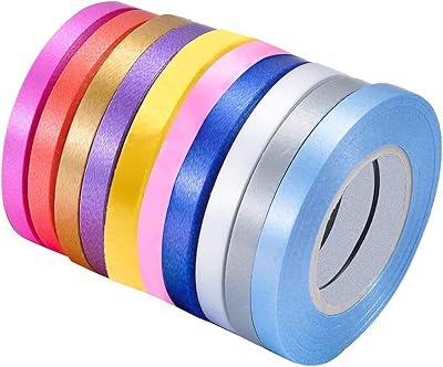 10 rouleaux de bandes de bouclage kit de bandes de ballons en pvc
