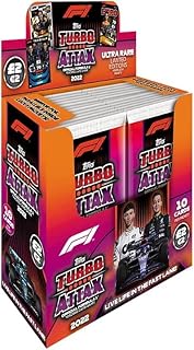 Tops - turbo attax formula 1 2022 - boîte complète - cartes à