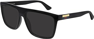 Lunettes de soleil gucci gg 0748 s- 001 noir/gris, noir/gris, 59/17/145