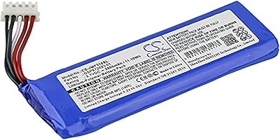 Batterie de remplacement slcp 3000mah pour jbl flip 4 special edition