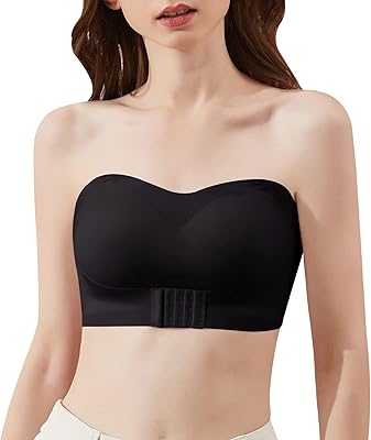 Soutien-gorge de sport sans bretelles invisible bandeau rembourré sans couture pour femme