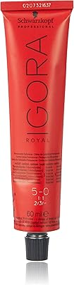 Schwarzkopf igora royal coloration cheveux n°5 (châtain clair) 60 ml