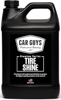 Spray de brillance pour pneus rechargeable de 1 gallon le meilleur soin