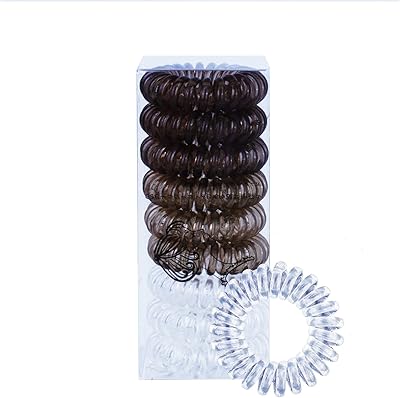 Élastiques à cheveux en spirale daeyong, élastiques à cheveux pour cordon téléphonique, rouleaux