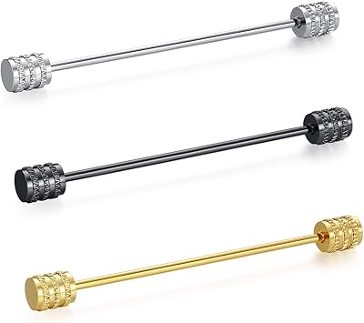 Honey bear jeu d'épingles en acier inoxydable avec pointe cylindrique sans boîte