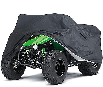 Housse de vtt couvre-roues de quad imperméables et coupe-vent résistantes aux uv