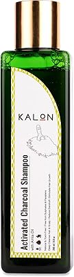 Shampoing clarifiant au charbon actif naturel kalon avec amla | anti-pelliculaire et contrôle