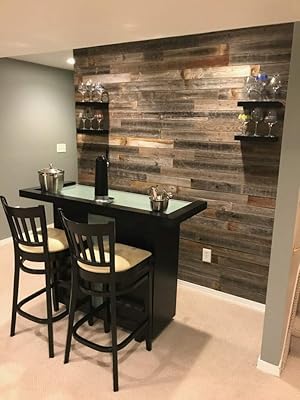Panneaux muraux en bois de grange récupéré rockinwood panneaux pour décoration murale