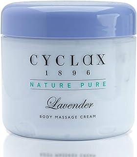 Crème de massage pour le corps à la lavande pure cyclax nature 300