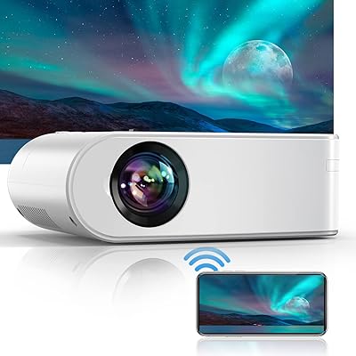 Mini projecteur wifi yabir 2023 avec écran portable zoom fhd 1080p et écran