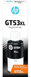 Encre noire d'origine hp 135 ml, gt53xl
