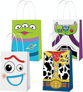 Fournitures de fête toystaw inspirées des histoires, superbes sacs à cadeaux de fête