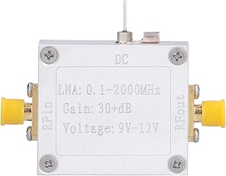 Amplificateur rf 0,1 mhz 2000 mhz récepteur amplificateur à gain élevé module amplificateur