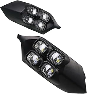 Feux diurnes pour mitsubishi pajero sport montero 2016-2017, 2 feux de voiture