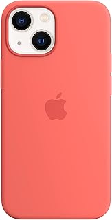 Coque en silicone apple avec technologie magsafe (iphone 13 mini) - rose pomelo