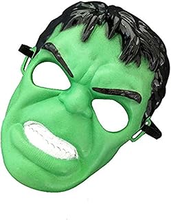 Masque géant en plastique hulk vert pour fête d'halloween, costume de cosplay, cadeau