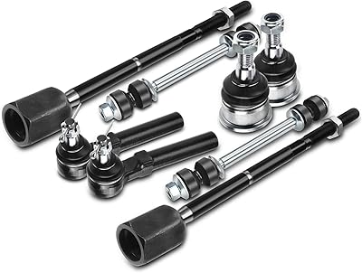 A-premium kit de suspension avant 8 pièces, barre de direction stabilisatrice, rotule d'extrémité