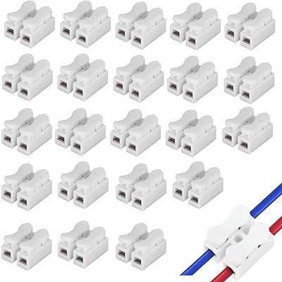 Connecteurs de verrouillage à épissure rapide ch2, borne de fil de câble électrique