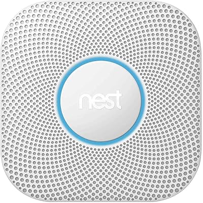 Détecteur de fumée et de monoxyde de carbone nest, batterie (2e génération)