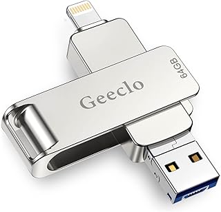 Clé usb type-c giclo 64 go d'evoto, mémoire de stockage externe compatible