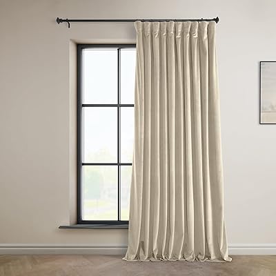 Rideaux occultants hpd d'hôtel ultra luxueux en peluche de qualité supérieure à moitié