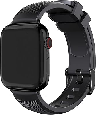 Bracelet de montre en silicone à dégagement rapide volmosa compatible avec iwatch