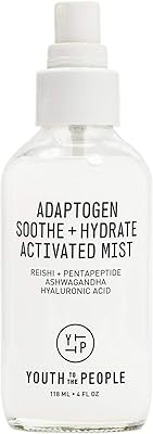 Youth to the people adaptogen active apaisant + brume hydratante acide hyaluronique
