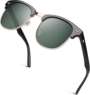 Lunettes de soleil polarisées au design classique g queen pour hommes et femmes