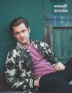 Carnet de croquis : luke benward 130 pages carnet de croquis dessin