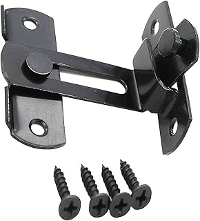 Serrure de porte de grange sawanork, clip de serrure de porte à angle