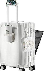 Bagage extensible avec serrure tsa intégrée, port usb, porte-gobelet et support pour téléphone portable, blanc, 20 pouces, business. Découvrez Diaytar, la marketplace sénégalaise qui révolutionne vos achats en ligne