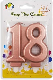 Party time - #18 bougies de gâteau d'anniversaire bougies de gâteau de joyeux anniversaire décoration pour anniversaires et anniversaires de mariage (or rose). Découvrez Diaytar, la marketplace sénégalaise qui révolutionne vos achats en ligne