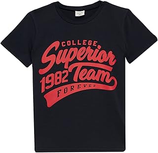Ensemble de t-shirt à manches courtes et col rond pour garçon