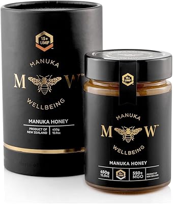 Manuka wellbeing le meilleur miel de manuka pur de nouvelle-zélande umf 15+