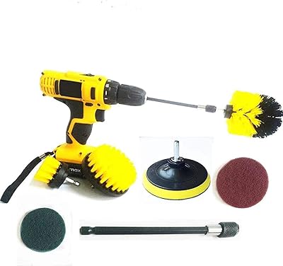 Brosse de forage électrique kedon pour nettoyer les surfaces de salle de bain