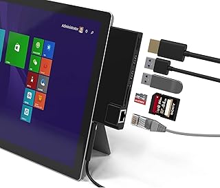 Station de chargement usb 3.0 microsoft surface pro 5/pro 6 ky-s5hl-f