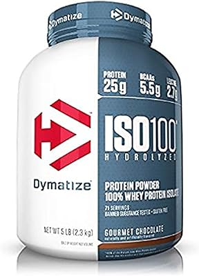 Poudre de protéines dymatize nutrition - taille 5 livres